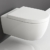 Design Hänge WC Spülrandlos Toilette inkl. WC Sitz mit Softclose Absenkautomatik + abnehmbar kurz -